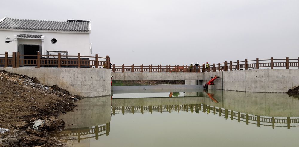 11、雄安府河河口湿地引退水闸工程